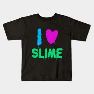 I Love Slime Kids T-Shirt